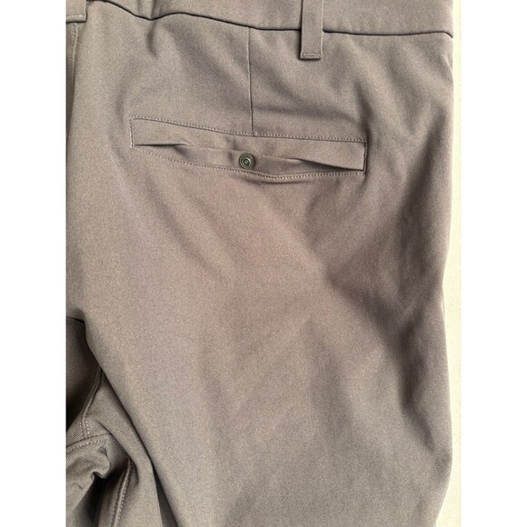 Lululemon Men's Chino Dress Pants Size 34 Charcoal Gray EUC - Picture 6 of 9